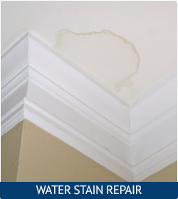 Residential Restorations Painting water stain