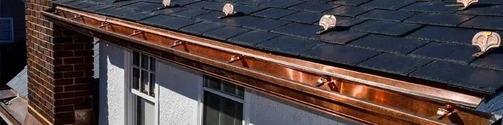 Copper Gutters